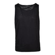 Mouwloos shirt Daniele Alessandrini , Black , Heren