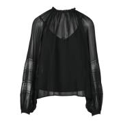 Blouse Max Mara Studio , Black , Dames