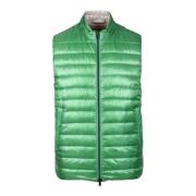 Puffer vest Herno , Green , Heren