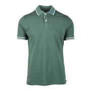 Katoen Elastaan Polo Shirt Ferrante , Green , Heren