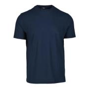 Katoenen T-shirt Herno , Blue , Heren