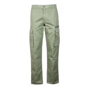 Katoenen Casual Broek Aspesi , Green , Heren