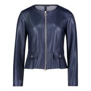 Korte blazer met rits Betty Barclay , Blue , Dames