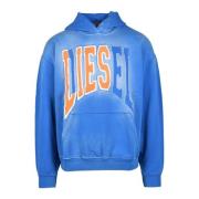 Sweatshirt Diesel , Blue , Heren