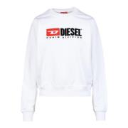 Sweatshirt Diesel , White , Dames