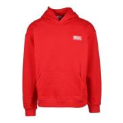 Katoenen Sweatshirt Diesel , Red , Heren