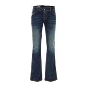 Stretch Denim D-Backler Jeans Diesel , Blue , Heren