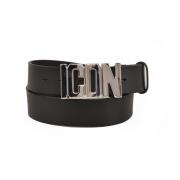 Leren Riem Dsquared2 , Black , Heren