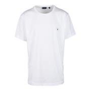 Katoenen T-shirt Gant , White , Heren