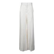 Broek Max Mara , White , Dames