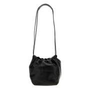 Schoudertas met stijl 001 Jil Sander , Black , Dames