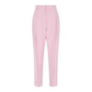 Roze Hoge Taille Chino Broek Alexander McQueen , Pink , Dames