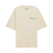 T-shirt Boxy Flagship Antique White Filling Pieces , White , Heren