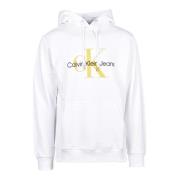 Sweatshirt Calvin Klein Jeans , White , Heren