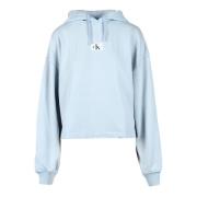 Katoenen Sweatshirt Calvin Klein Jeans , Blue , Dames