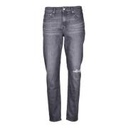 Klassieke Denim Jeans Calvin Klein Jeans , Black , Heren