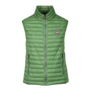 Puffer Vest met Nylon Shell Colmar , Green , Heren