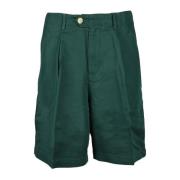 Casual Bermuda Shorts met Linnenmix Tommy Hilfiger , Green , Dames