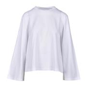 Zachte Katoenen T-shirt Wild Cashmere , White , Dames