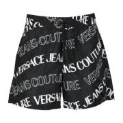 Bermuda Versace Jeans Couture , Black , Heren