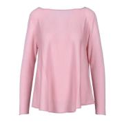 Zijde Kasjmier Trui Wild Cashmere , Pink , Dames