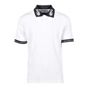 Polo Versace Jeans Couture , White , Heren