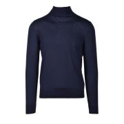 Zijde Kasjmier Trui Wild Cashmere , Blue , Heren