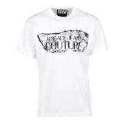 Tshirt Versace Jeans Couture , White , Heren