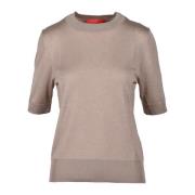 Zijde Kasjmier Trui Wild Cashmere , Beige , Dames