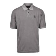 Katoen Elastaan Polo Shirt Outhere , Gray , Heren