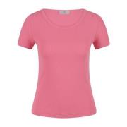 Rib Jersey Sporty Shirt Riani , Pink , Dames