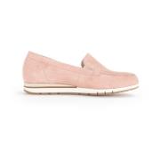 Roze dames mocassin schoenen Gabor , Pink , Dames