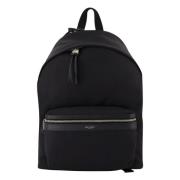 City Rugzak Lente-Zomer 2025 Saint Laurent , Black , Heren