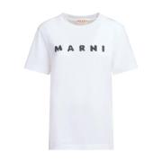 Chique Dames T-shirt Slw01 Marni , White , Dames