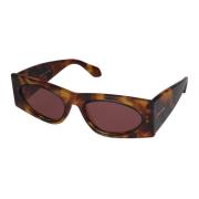 Stijlvolle zonnebril Aa0085S Alaïa , Brown , Dames