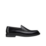 Leren penny loafers | zwart Doucal's , Black , Heren