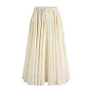 Witte Stijlvolle Rok Patou , Beige , Dames