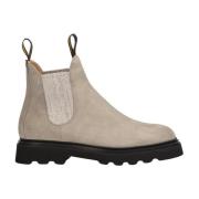 Dames suède beatles enkellaars | zand Doucal's , Beige , Dames