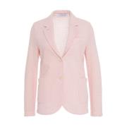 Roze Blazer Elegant Frisé Finish Harris Wharf London , Pink , Dames