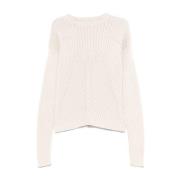 Witte Sweater met Extra Lange Mouwen Rick Owens , White , Heren