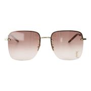 Roze Unisex Zonnebril SL 312 M Saint Laurent , Black , Unisex