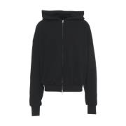 Zwarte Rits Hoodie Sweatshirt Thom Krom , Black , Heren