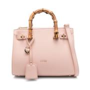 Blush Beige Top Zip Tas Liu Jo , Pink , Dames