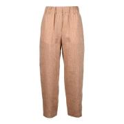 Linnen Broek Alysi , Beige , Dames