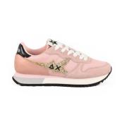 Casual Sneakers met Rubberen Zool Sun68 , Pink , Dames