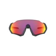 Flight Jacket Zonnebril Oakley , Black , Heren