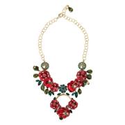 Kristal Statement Ketting Goud Multicolor Dolce & Gabbana , Yellow , D...