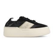 Platform Sneakers Salvatore Ferragamo , Black , Dames