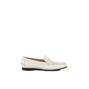 Leren Schoenen - 100% Leren Zool Sebago , White , Dames