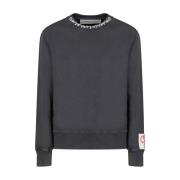 Antracietgrijze Kristal Sweater Golden Goose , Gray , Dames